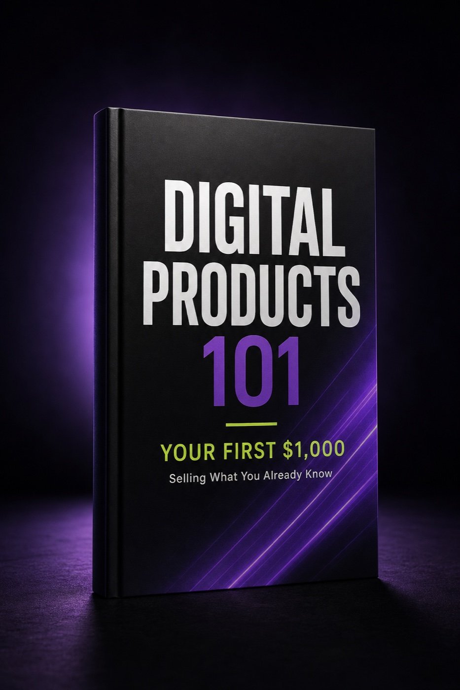 Digital Products 101 ebook mockup